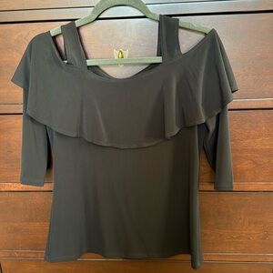 Clara Sun Woo 3/4 length sleeve top.  Off shoulder top